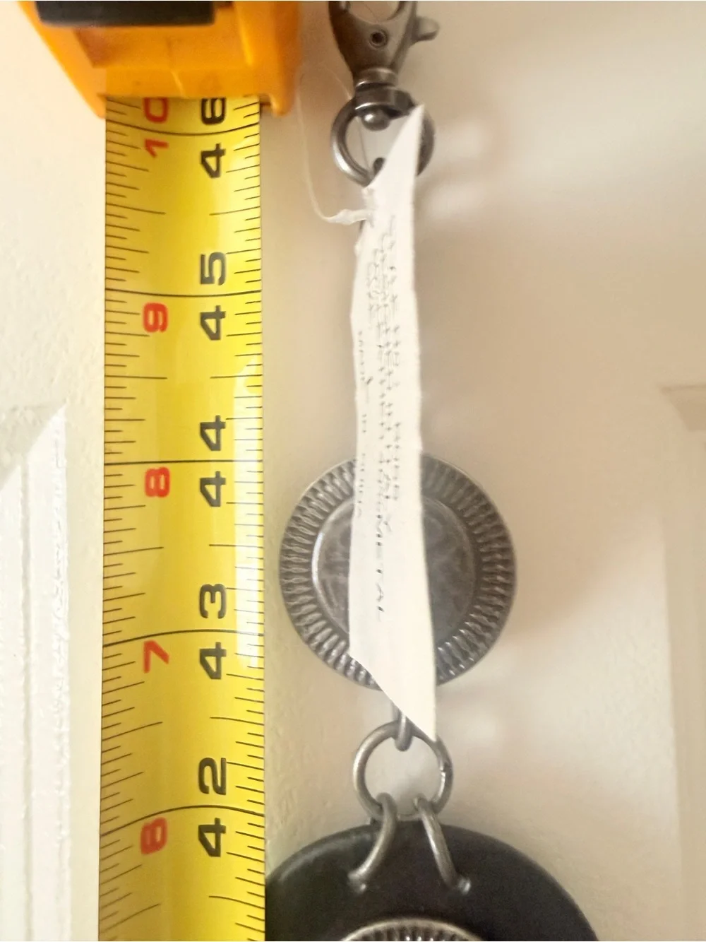 Decorative Coin Chain Womans Belt - Black